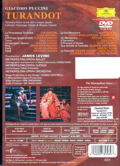Puccini: Turandot