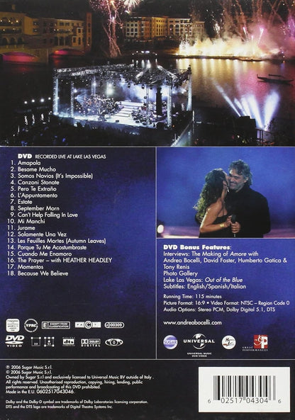 Andrea Bocelli: Under The Desert Sky - Live In Las Vegas