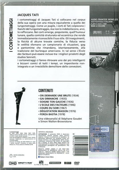 jacques tati - i cortometraggi DVD Italian Import