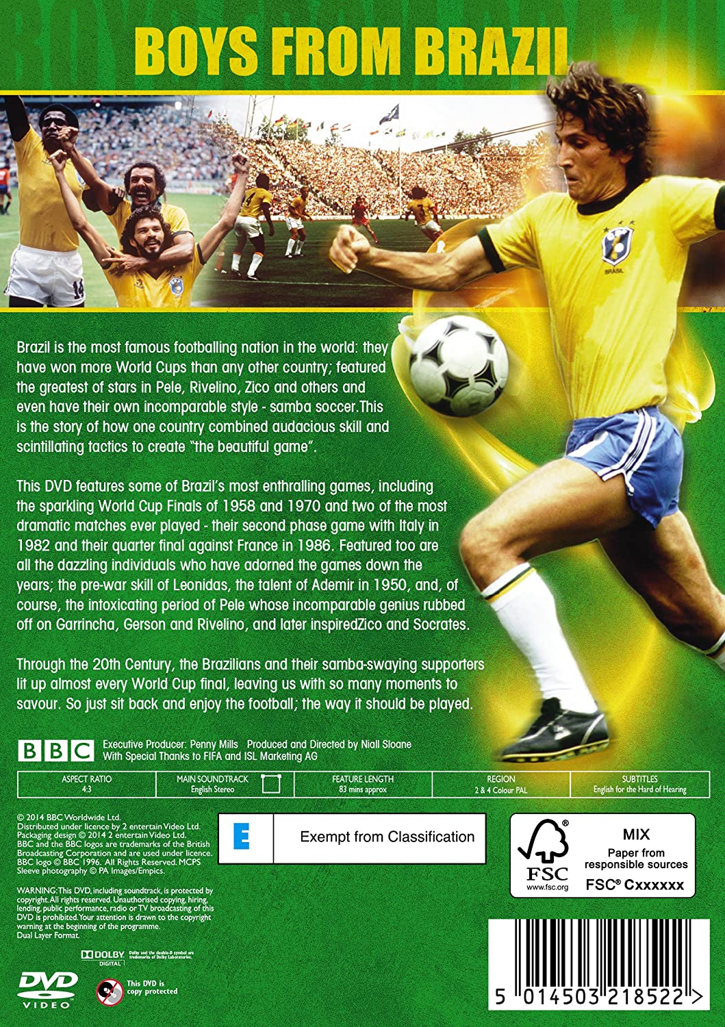 Boys From Brazil: The Official History of the Brazilian World Cup Team 1930-1986