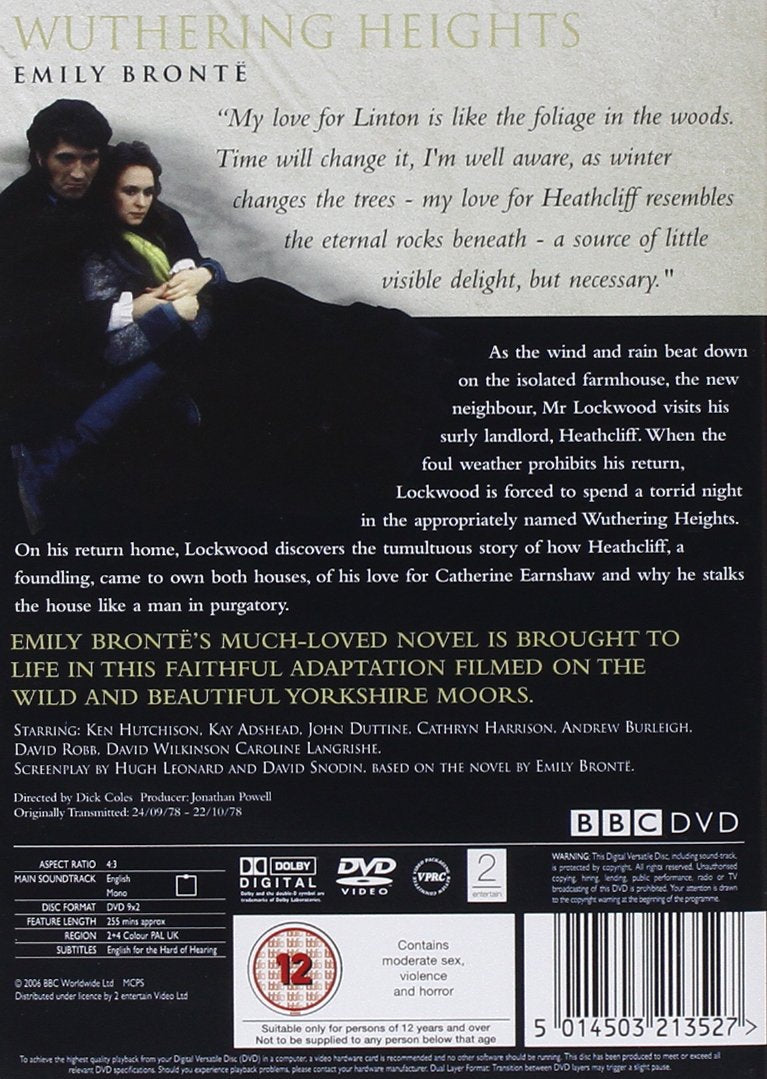 The Classic Bronte BBC Collection : Jane Eyre / Tenant Of Wildfell Hall / Wuthering Heights (5 Disc Box Set)