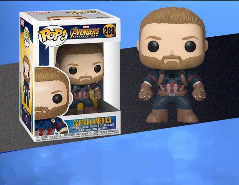 Funko Marvel: Marvel Avengers Infinity War - Captain America - Collectable Vinyl Figure - Gift Idea - Official Merchandise - Toys for Kids & Adults - Movies Fans - Model Figure for Collectors