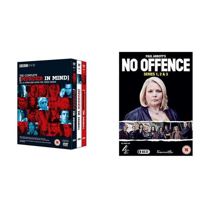 Murder in Mind Box Set   & No Offence: Series 1,2 & 3 Boxset