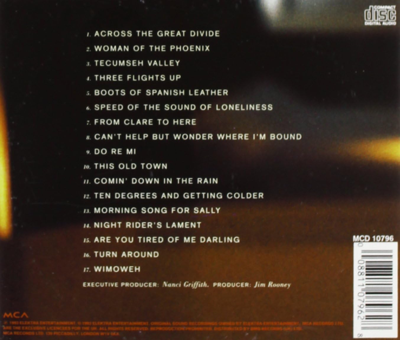 OTHER VOICES OTHER ROOMS CD UK MCA 1993