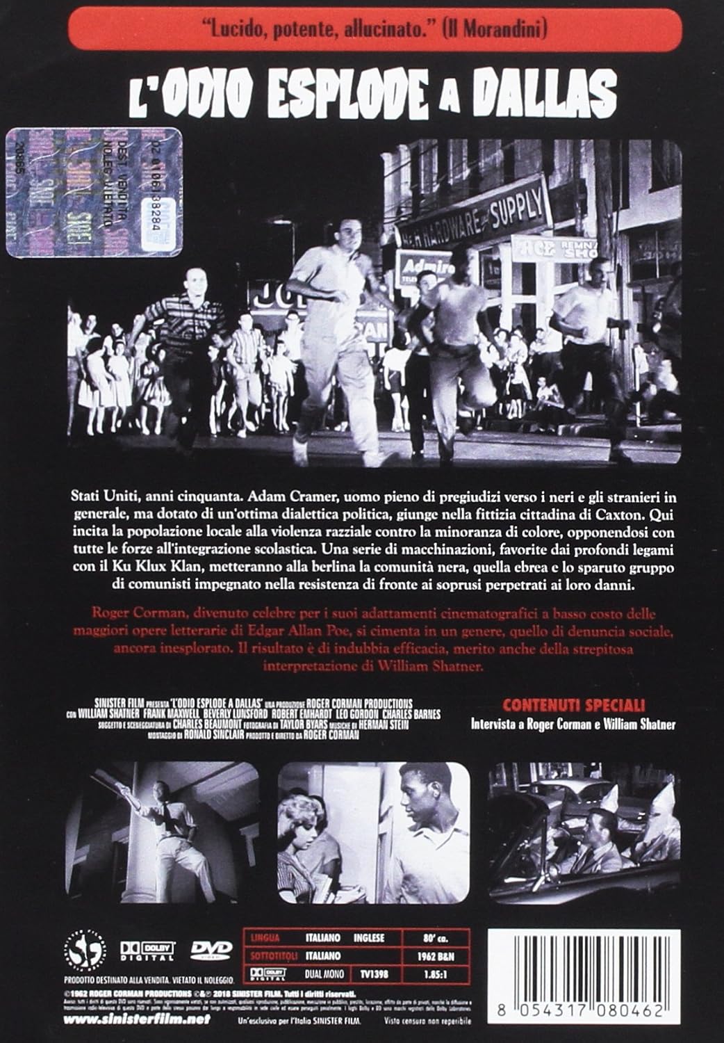 l'odio esplode a dallas DVD Italian Import