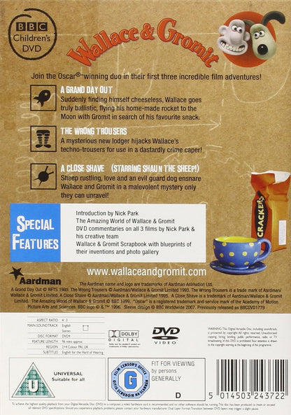 Wallace and Gromit - 3 Cracking Adventures