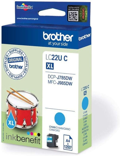Brother LC22UC Ink Toner Cartridge for MFCJ985DW