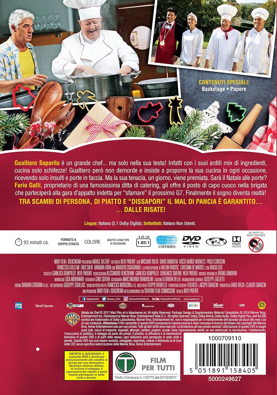 natale da chef DVD Italian Import