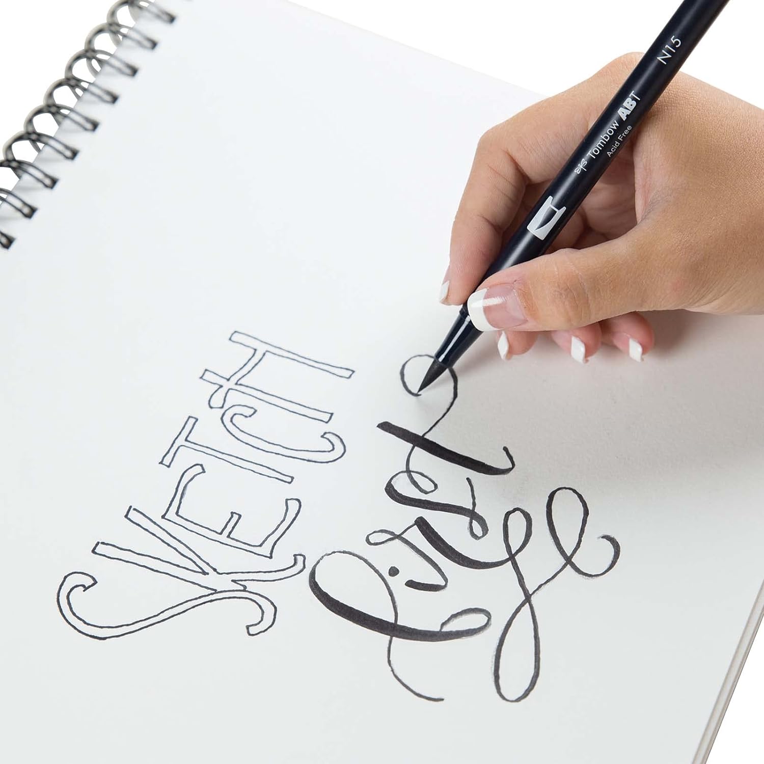 Tombow Beginner Hand Lettering Set, black