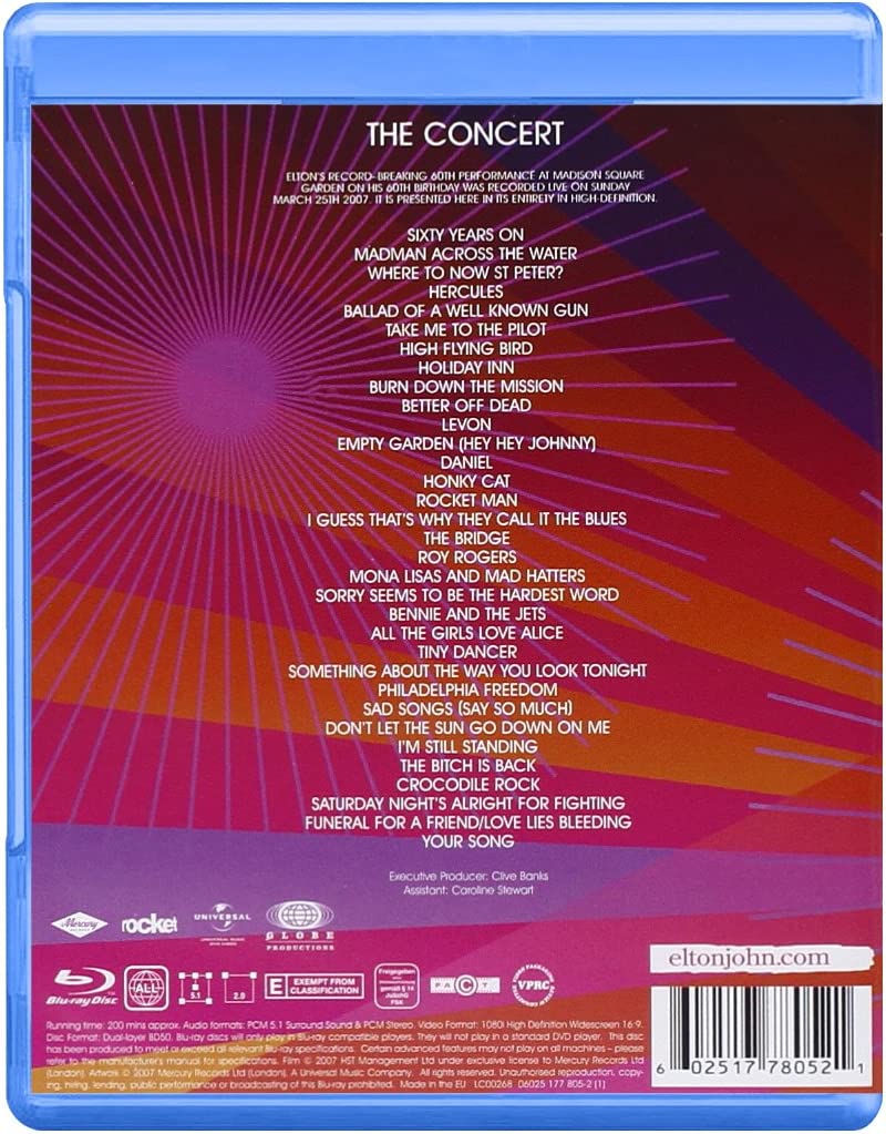 Elton 60 - Live At Madison Square Garden