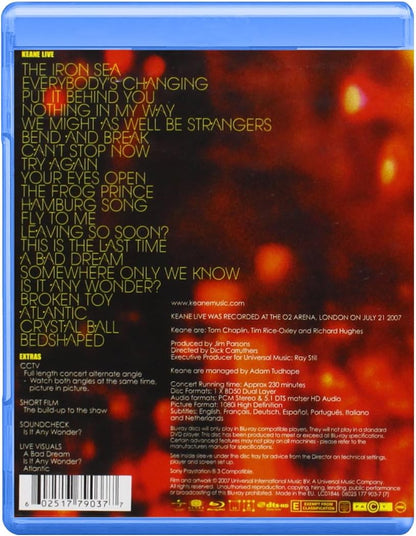 Keane: Live In Concert - From O2, London