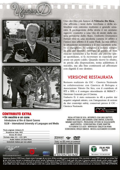 Dvd - Umberto D. (1 DVD