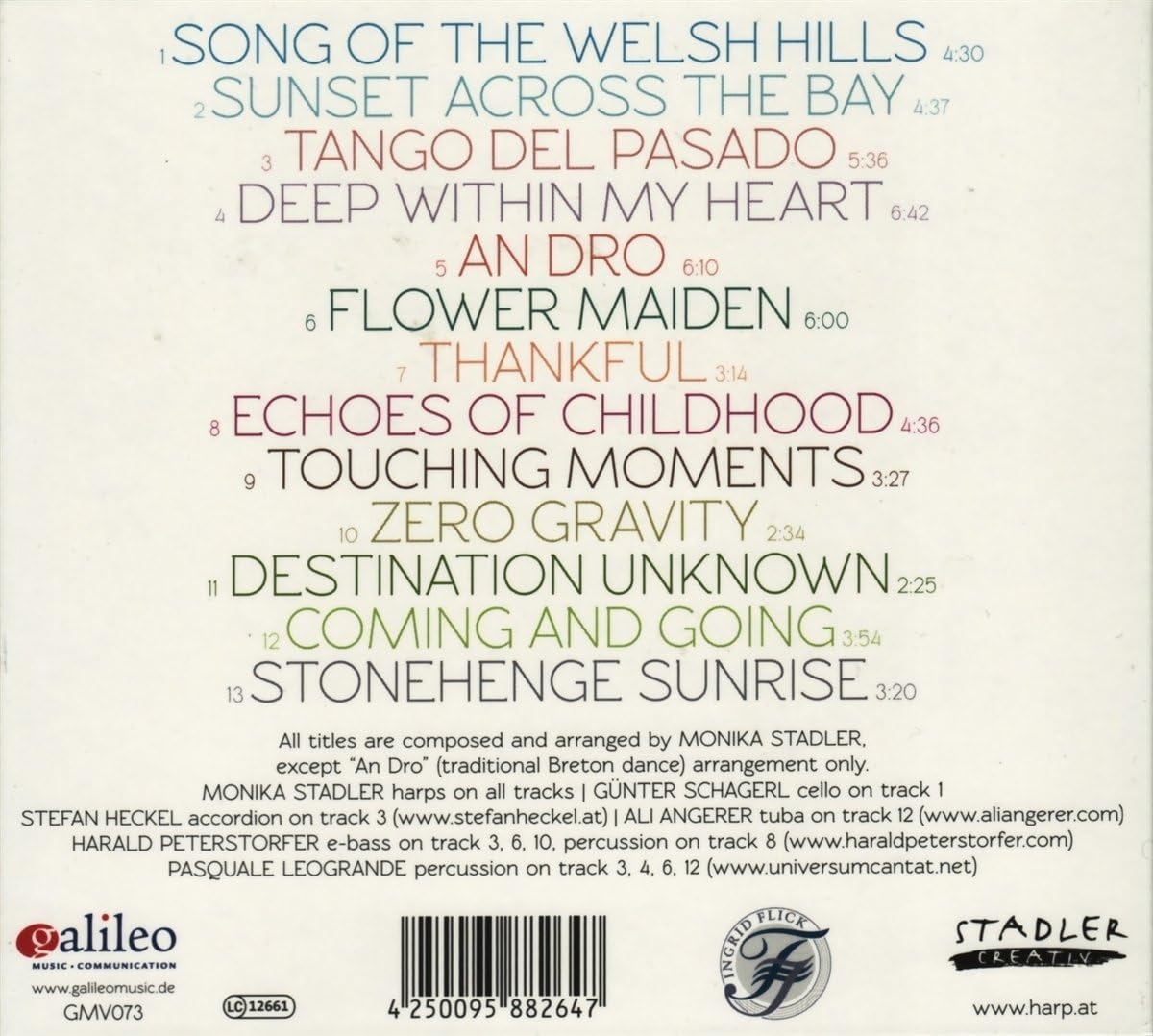 Monika Stadler - Songs Of The Welsh Hills