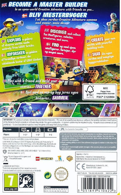 Warner Bros. Interactive Entertainment STOCK10 - LEGO Worlds (DK/UK)