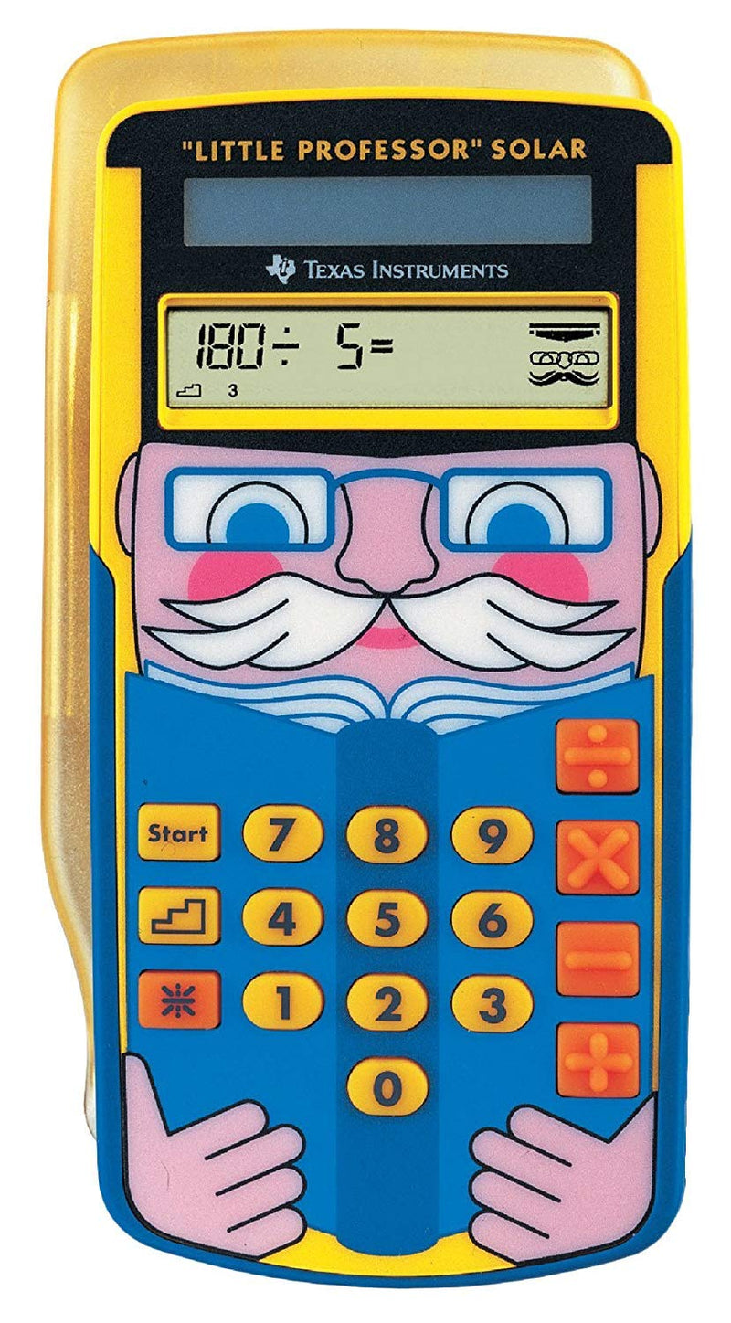 Texas Instruments Little Professor Solar - Juego Educativo de matemática para niños
