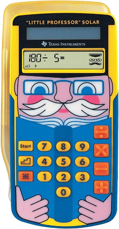 Texas Instruments Little Professor Solar - Juego Educativo de matemática para niños