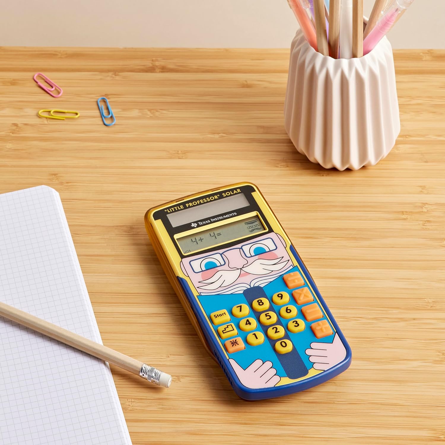 Texas Instruments Little Professor Solar - Juego Educativo de matemática para niños