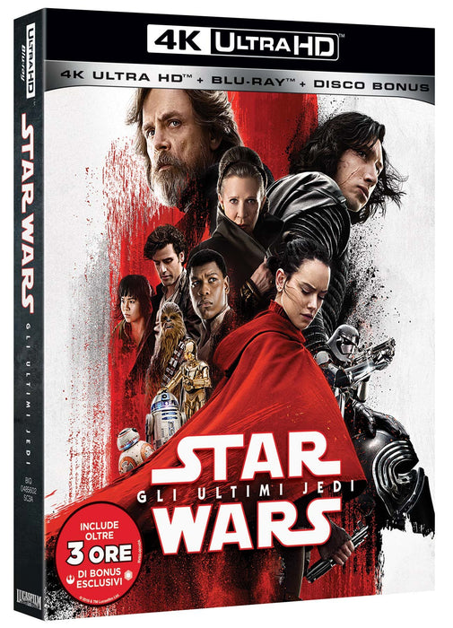 Star Wars: Gli Ultimi Jedi (Ultra-HD 4K) (3 Blu-Ray