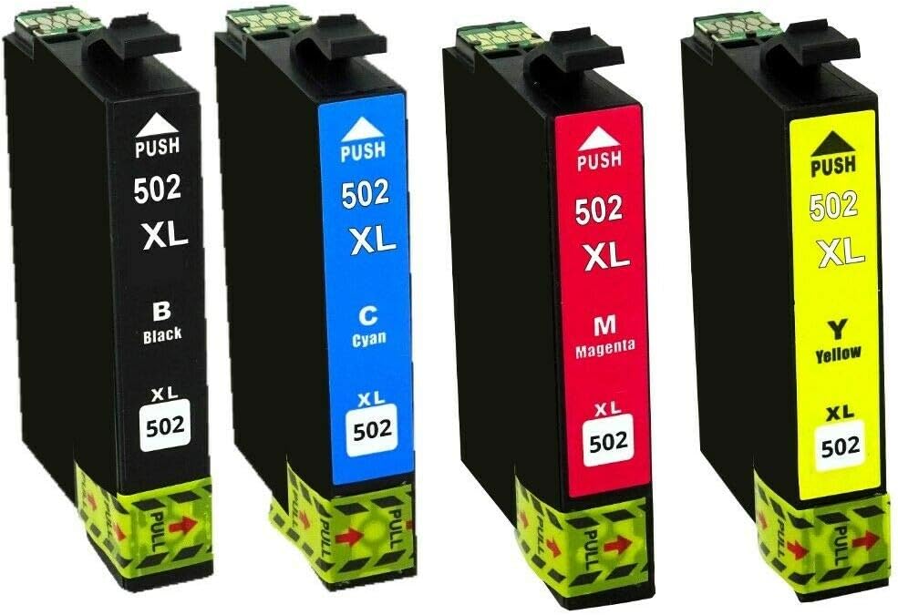 Epson Multipack 502XL Binoculars, XL High Capacity Ink Cartridges, 4 Colours: Black, Cyan, Magenta, Yellow, XP-5100 XP-5105 XP-5150 XP-5155 WF-2860DWF WF-2865DWF WF-2880 WF-2885