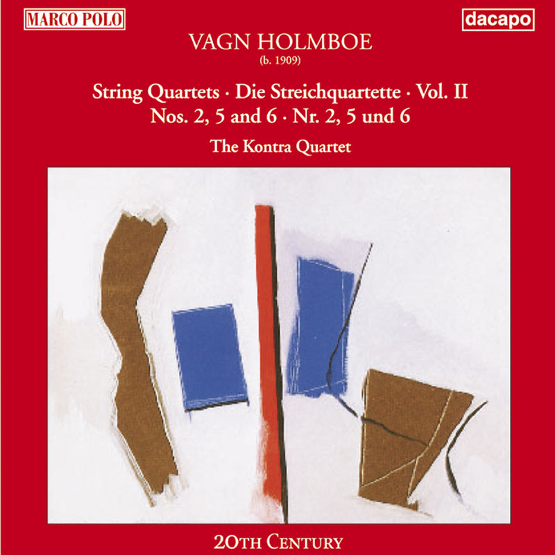 Vagn Holmboe: String Quartets - Volume 2