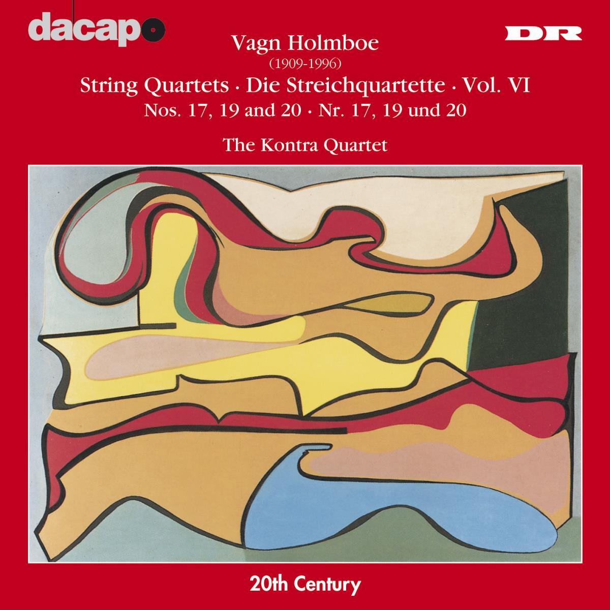 Vagn Holmboe: String Quartets - Volume 6