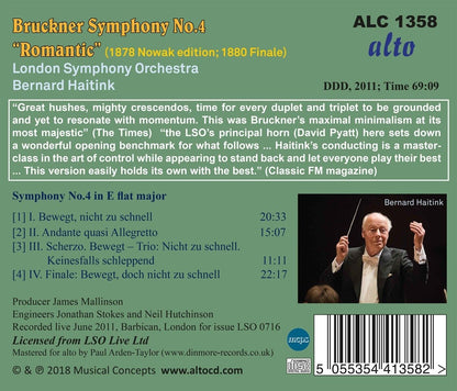 Sinfonie 1 (1878 Nowak ed.,1880 Finale