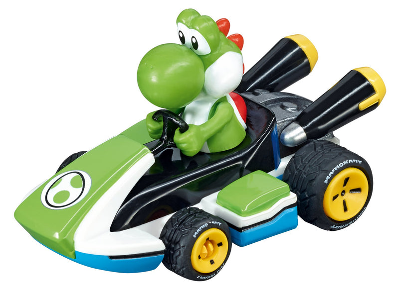Carrera Mario Kart GO 20064035 Nintendo 8-Yoshi Slot Car, Multicolor