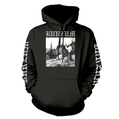 BURZUM - FILOSOFEM 2 BLACK Hooded Sweatshirt Small