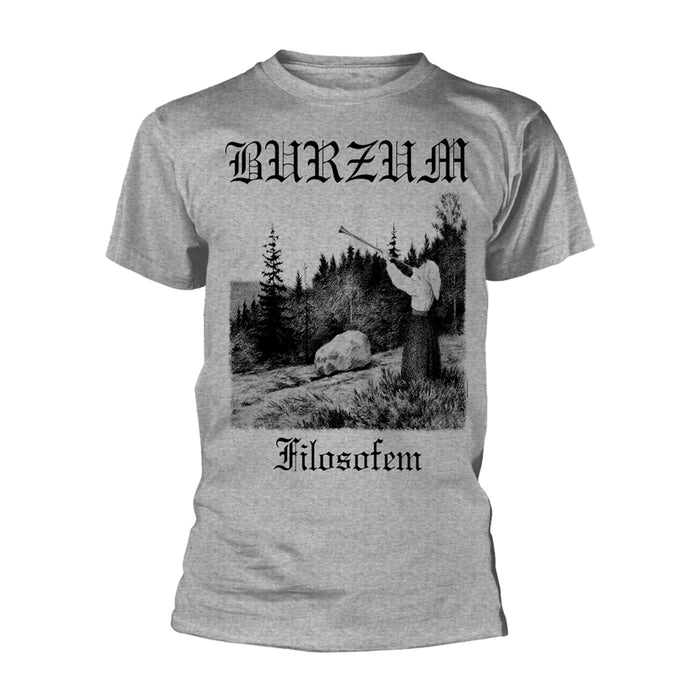 Burzum Filosofem 3 2018 - Camiseta para hombre, color gris
