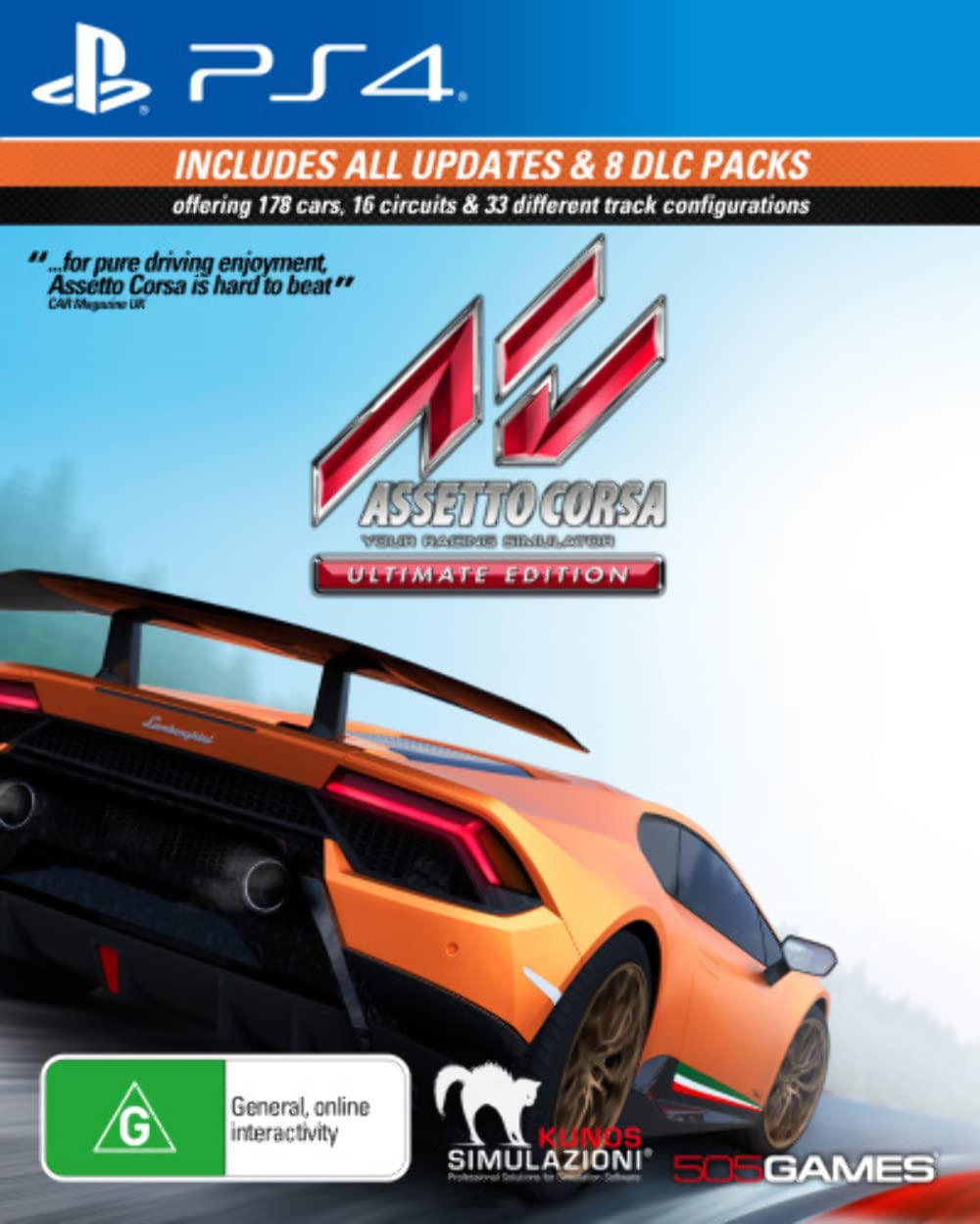 Assetto Corsa Ultimate Edition (PS4