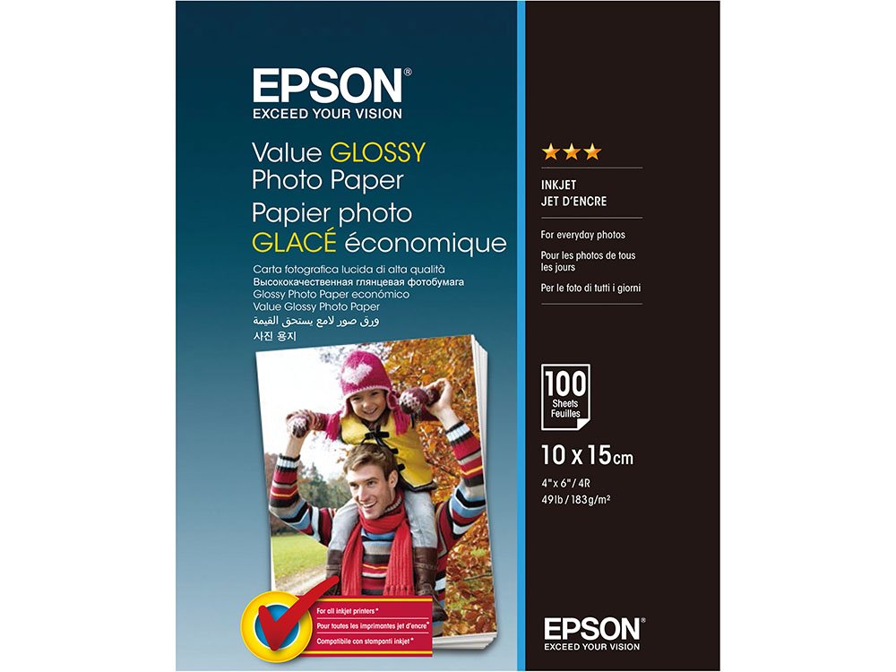 Epson C13S400039 A6 Glossy Photo Paper