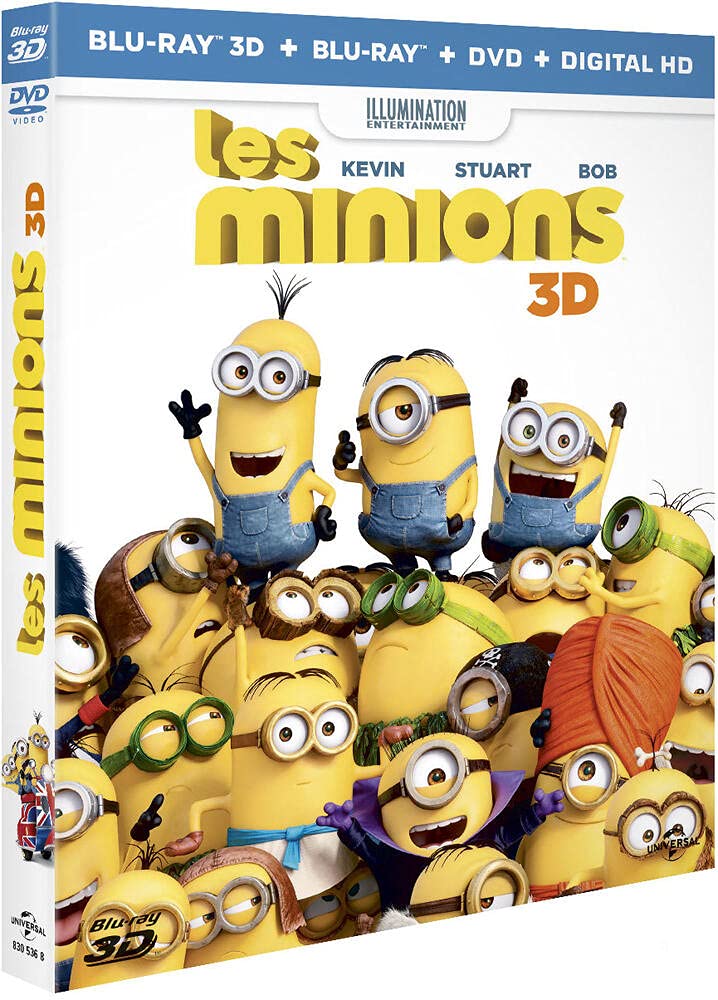 SANDRA BULLOCKX - Les Minions (3 Blu-ray