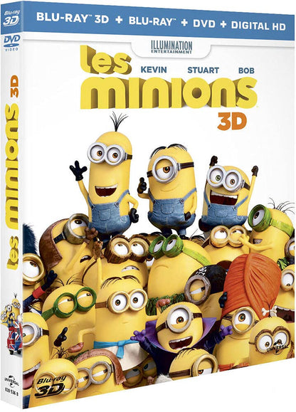SANDRA BULLOCKX - Les Minions (3 Blu-ray