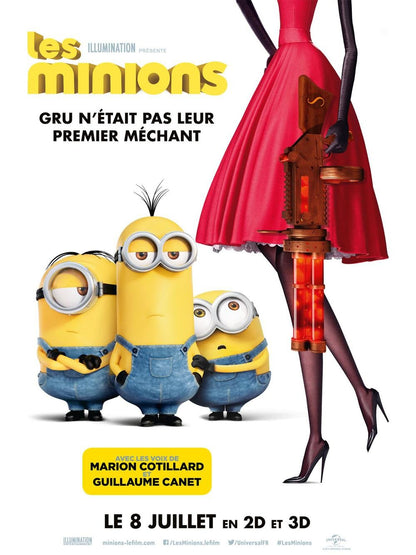 SANDRA BULLOCKX - Les Minions (3 Blu-ray