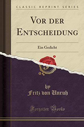 Ger-Vor Der Entscheidung