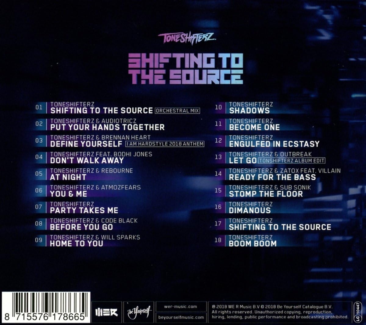 Toneshifterz - Shifting to the source