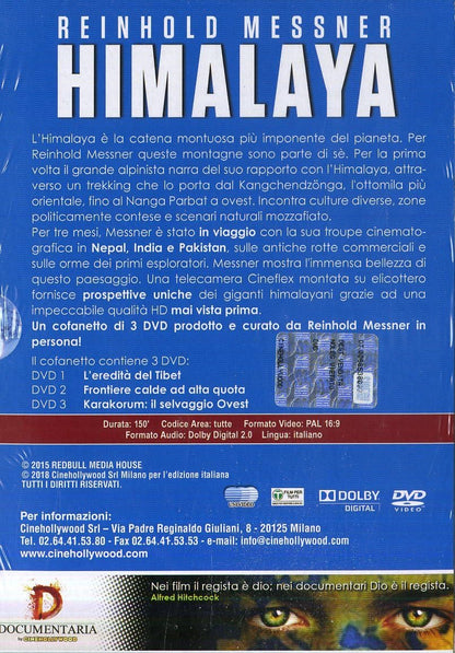 Dvd - Himalaya Di Reinhold Messner (3 Dvd) (1 DVD