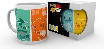 GB Eye LTD, Pokemon, Starters, Mug, Wood Various, 15 x 10 x 9 cm