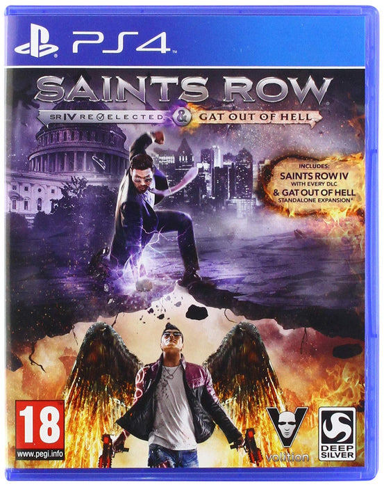 Saints Row 4: Re-Elected and Gat Out Of Hell First Edition (PS4