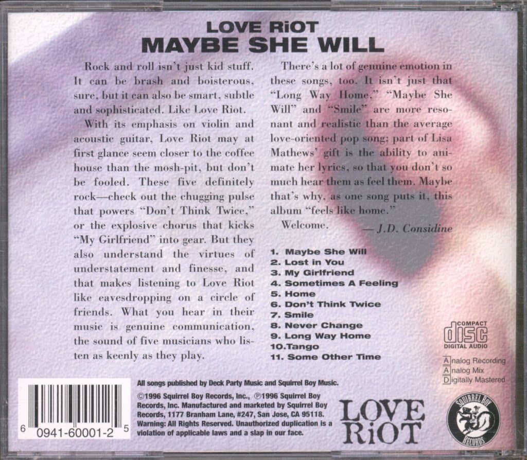 Maybe She Will
