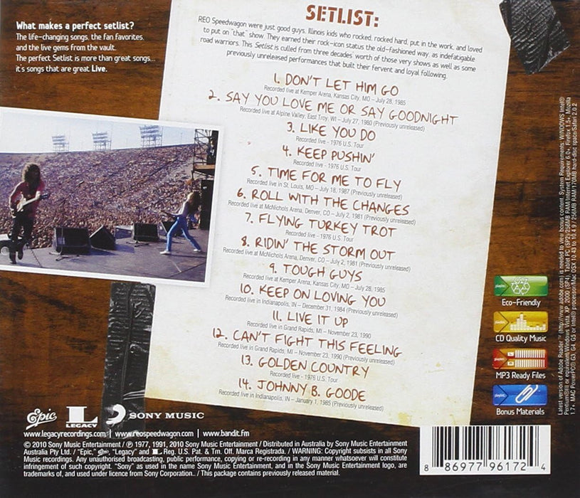 Setlist: the Very Best of Live