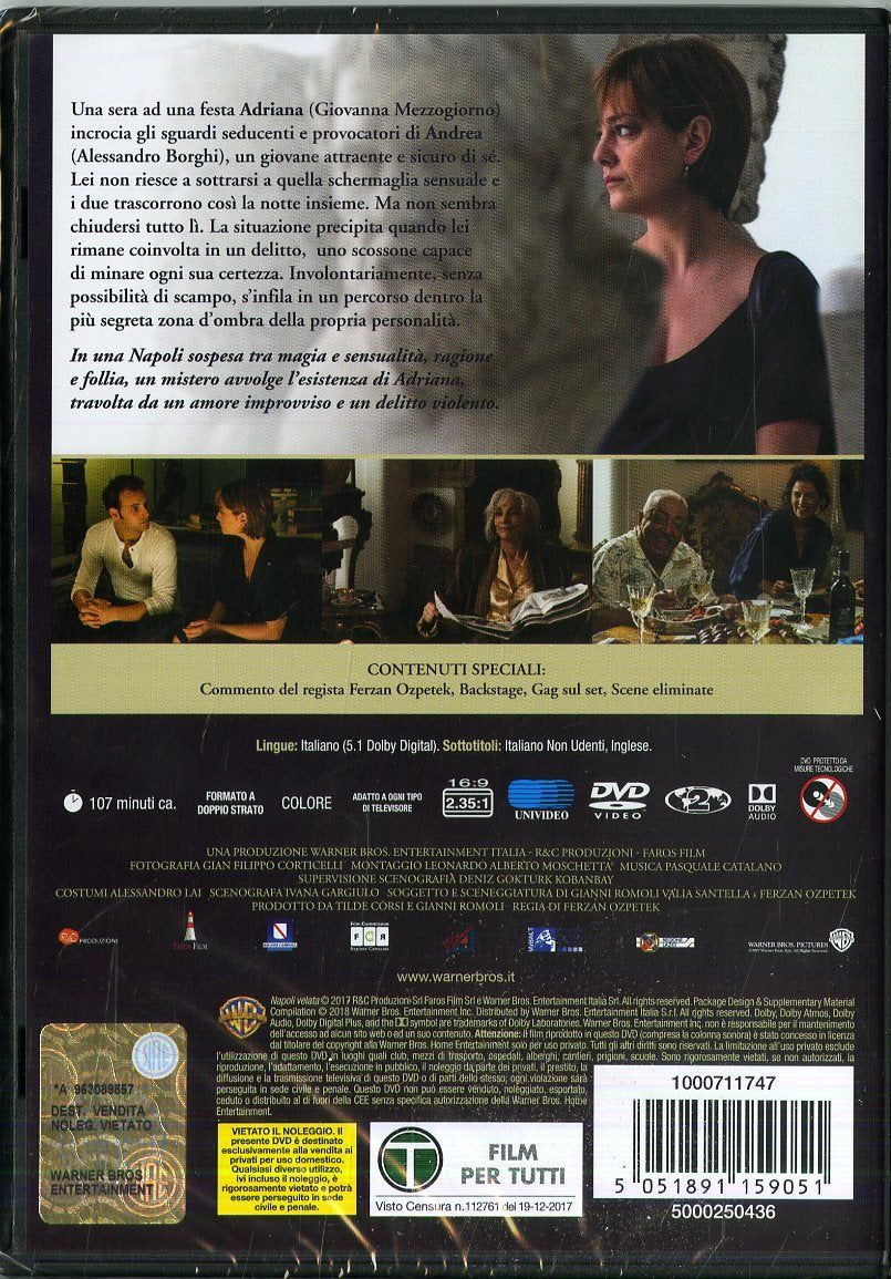 napoli velata DVD Italian Import
