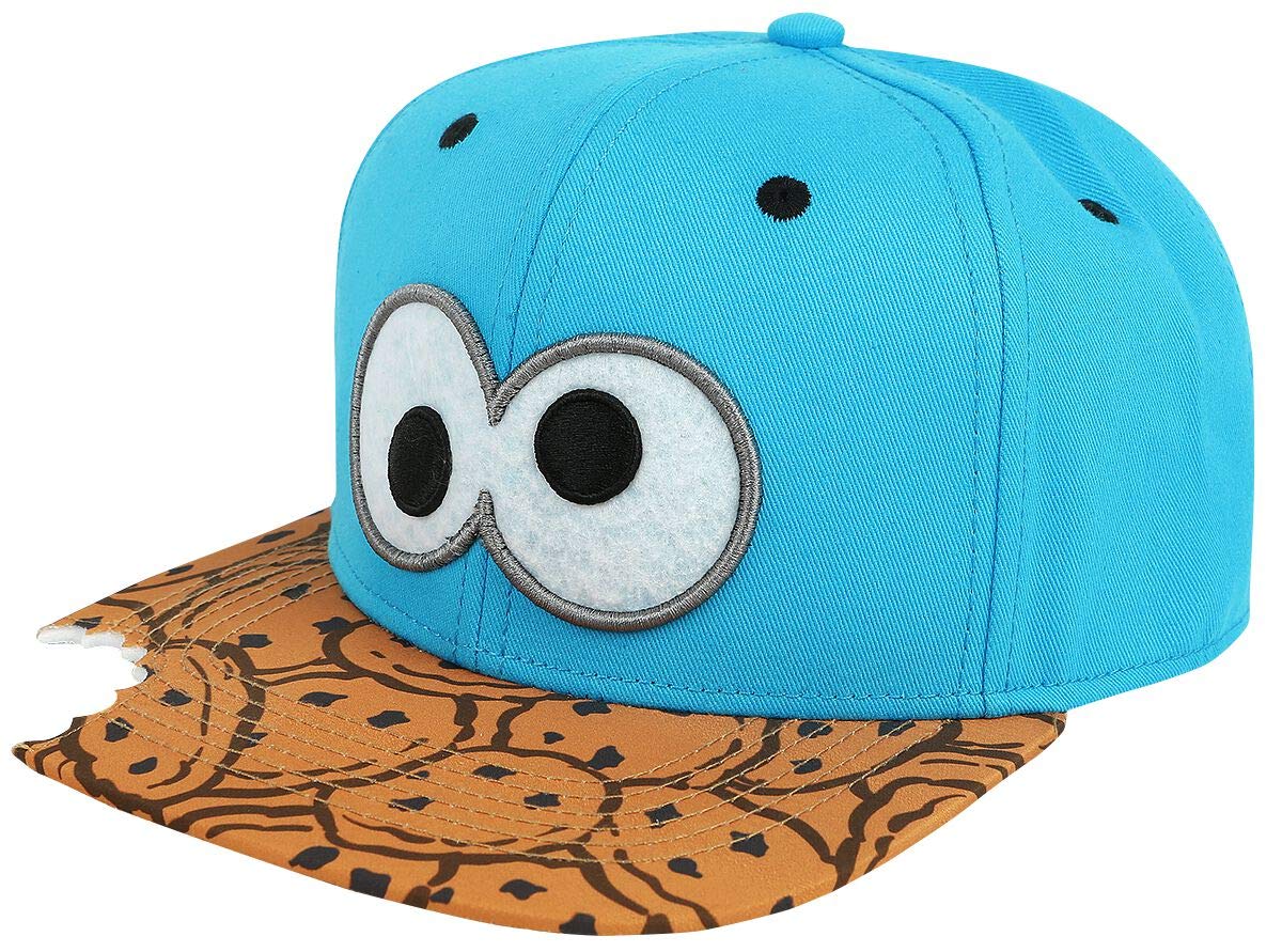 Difuzed Sesame Street Cookie Monster Unisex Cap Multicoloured