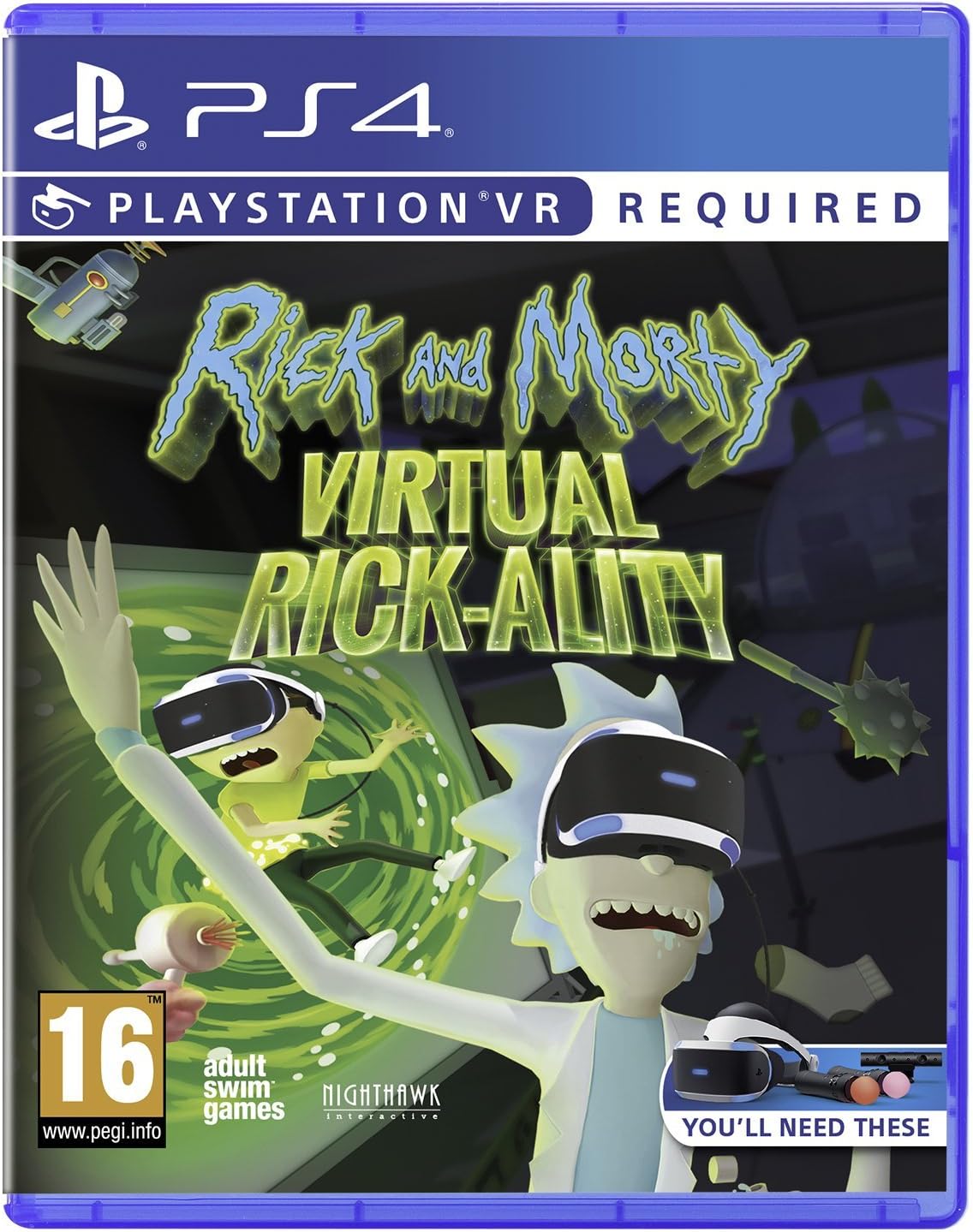 Rick and Morty Virtual Rick-Ality (PS4) Single