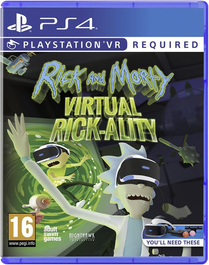 Rick and Morty Virtual Rick-Ality (PS4) Single