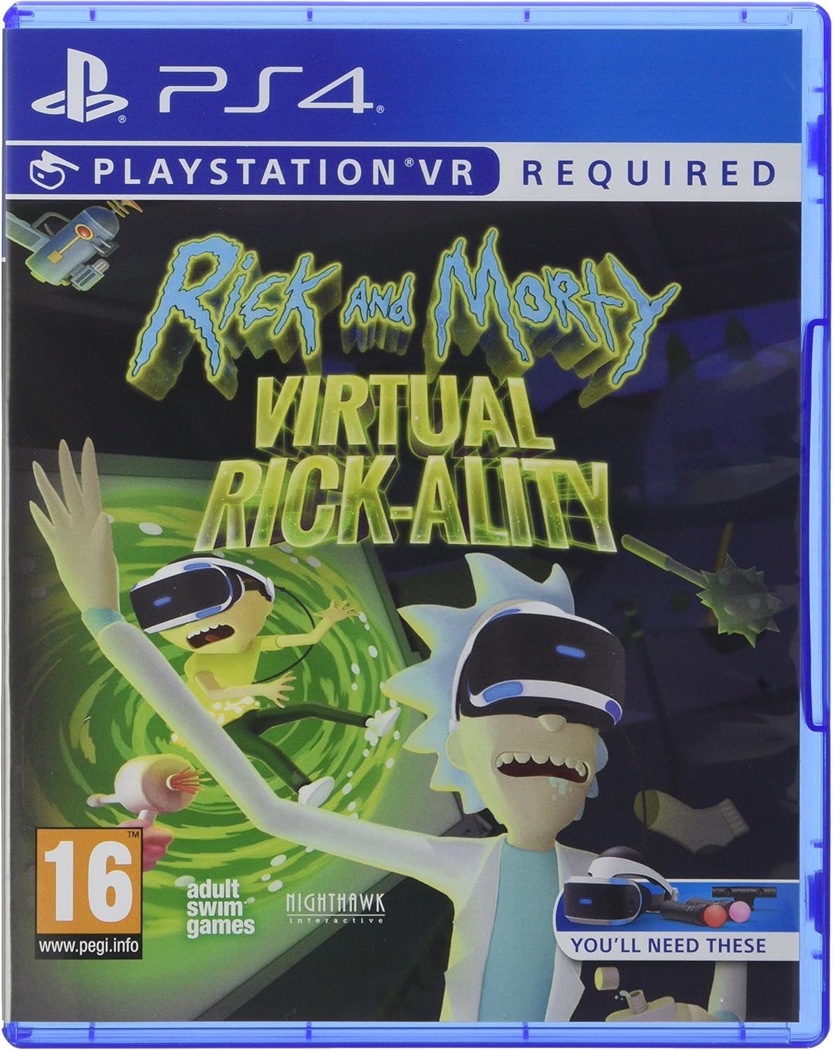 Rick and Morty Virtual Rick-Ality (PS4) Single