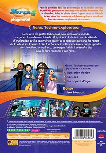 Playmobil super 4, vol. 5 : gene techno-explorateur