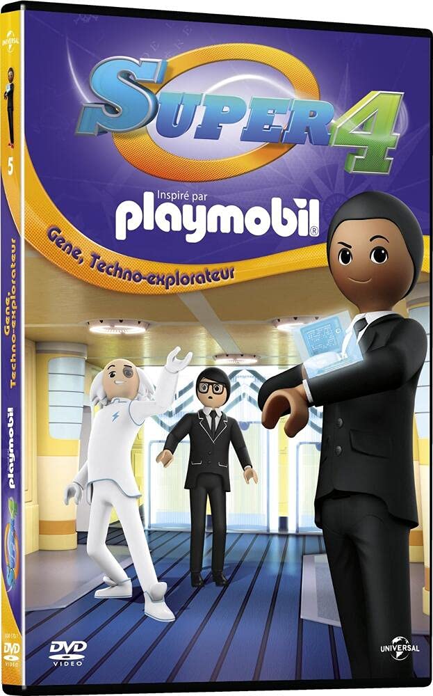 Playmobil super 4, vol. 5 : gene techno-explorateur