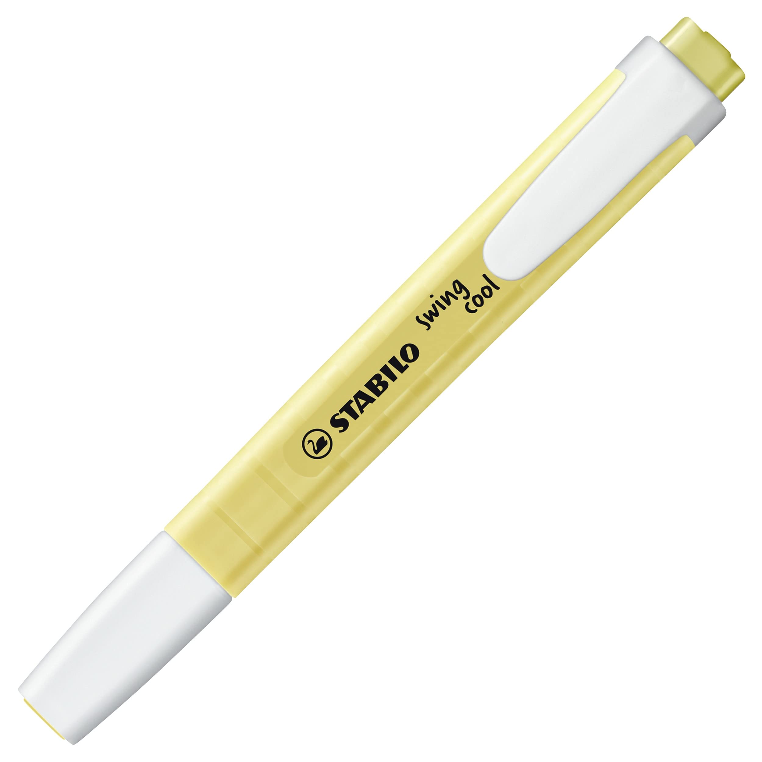 Stabilo Swing Cool Pastel Edition Markeerstiften, enkele pen, poederachtig geel