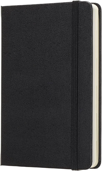 Moleskine City Notebooks Hong Kong with Plain and Ruled Page, Notebook with Hard Cover, Elastic Closure and City Maps, Black Colour, Size 9 x 14 cm, 220 Pages